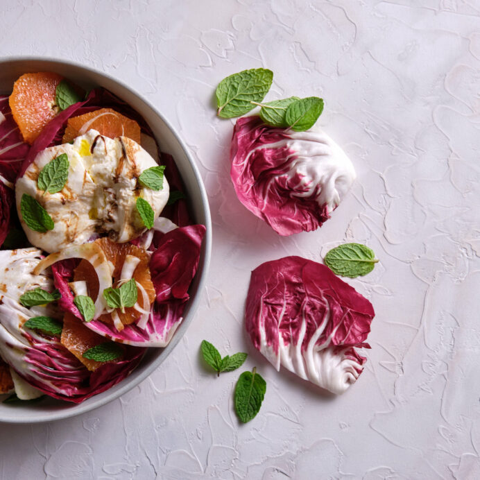 Image for Citrus Salad with Pickled Fennel, Burrata, & Balsamic Reduction